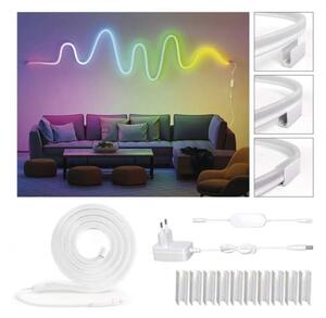 Bandă RGBIC LED dimabilă GoSmart LED/24W/230V 3 m Wi-Fi Tuya