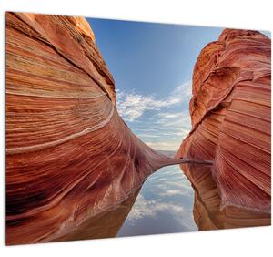 Tablou pe sticlă - Vermilion Cliffs Arizona (70x50 cm)