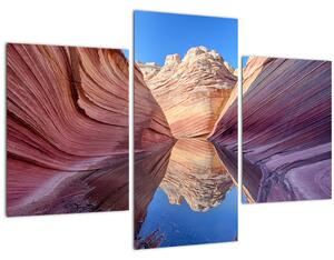 Tablou - valurile de Arizona (90x60 cm)