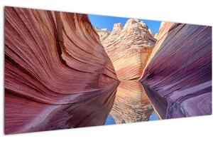 Tablou - valurile de Arizona (120x50 cm)