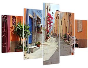 Tablou cu strada din Sardinia (150x105 cm)