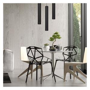 Lustră LED pe cablu TUBA 1xGU10/4,8W/230V neagră