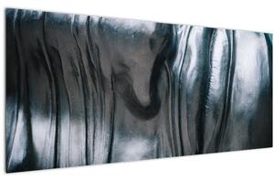 Tablou - Fața din oțel (120x50 cm)