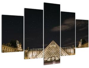 Tablou - Louvre nocturn (150x105 cm)