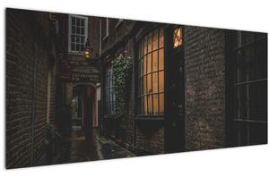 Tablou -Strada din Londra (120x50 cm)