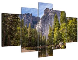 Tablou - Sub Piatra Yosemite (150x105 cm)