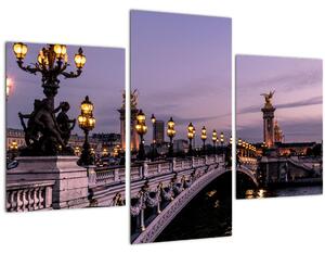 Tablou - Podul lui Alexandru al III.-lea din Paris (90x60 cm)