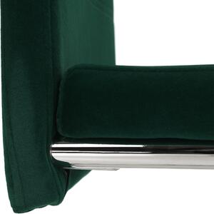 Scaun de sufragerie Canary NEW (smaragd + cusătură). 1028862