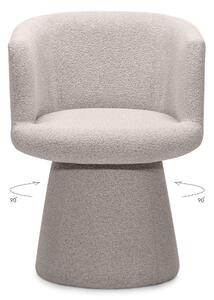 Fotoliu design rotativ YATO, gri-bej Loop 06