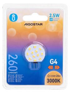 Bec LED G4/2,5W/12V 3000K - Aigostar