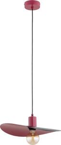 Pendul cu cablu SAVANA 1xE27/15W/230V negru/roșu