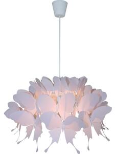 Lustră pentru copii FARFALLA 1xE27/60W/230V roz