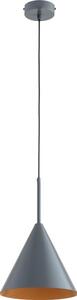 Pendul pe cablu FABO 1x E27/15W/230V, gri