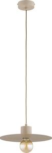 Lampă suspendată pe cablu EMELI 1xE27/15W/230V, bej