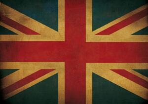 Fototapet - Steagul Marii Britanii (152,5x104 cm)