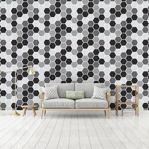 Fototapet - Hexagon mozaic (152,5x104 cm)