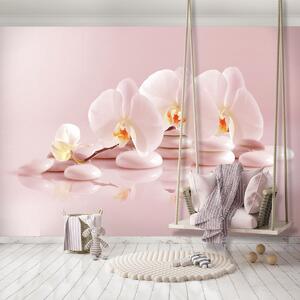 Fototapet - Relaxare în roz (152,5x104 cm)
