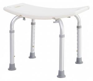 Scaun dus antialunecare reglabil 50x36x39.5–56.5 cm