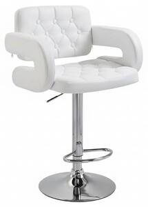 Scaun de bar reglabil ergonomic cu spatar si brate, rotativ 360° – confort premium