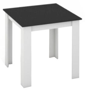 Masă de sufragerie Plat (pătrat) (pentru 4 persoane) (alb + negru). 794794