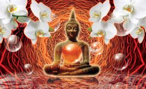 Fototapet - Buddha (254x184 cm)