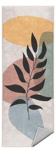Covor tip traversă crem lavabil 80x200 cm Illustrated Autumn – Mila Home