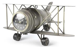 Avion cu ceas gri Otto H37cm