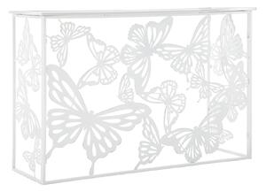 Consola White Butterfly 121.5x81x41 cm
