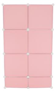 Dulap modular Finnstar (roz + motiv pentru copii). 1028921