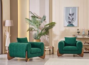 Set 2 fotolii moderne Neo,verde smarald