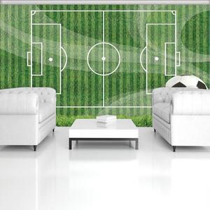 Fototapet - Teren de fotbal (152,5x104 cm)