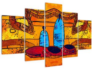 Tablou - Pictură străveche (150x105 cm)