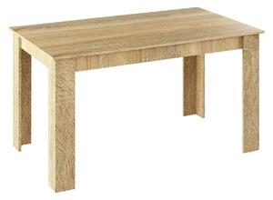 Masa GENERAL NEW, stejar sonoma, PAL melaminat, 140x80x75 cm