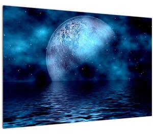Tablou Luna deasupra mării (90x60 cm)
