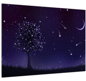 Tablou - Noaptea în ilustrație (70x50 cm)