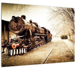 Tablou - Locomotiva istorică (70x50 cm)
