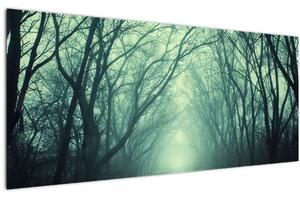Tablou - Alee cu copaci (120x50 cm)