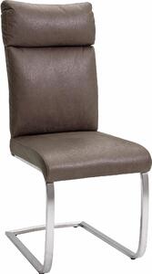 Set 2 scaune Rabea maro 46/62/106 cm