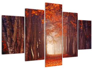 Tablou - Pădurea de toamnă (150x105 cm)