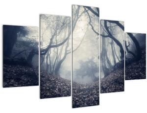 Tablou - Pădurea în ceață (150x105 cm)