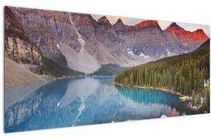Tablou - Peisaj montan din Canada (120x50 cm)