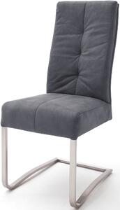 Set 2 scaune Salva gri 45/63/102 cm