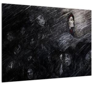 Tablou - Tristețe și renunțare (70x50 cm)