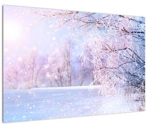 Tablou - Iarna geroasă (90x60 cm)