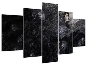 Tablou - Tristețe și renunțare (150x105 cm)