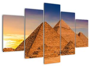 Tablou - Piremidele din Egipt (150x105 cm)