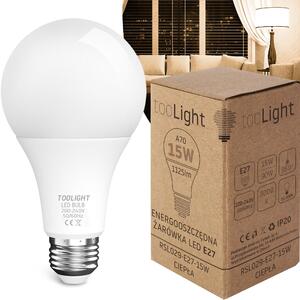 Toolight Lumină pentru scule, bec LED E27, 15W, 1125lm, 3000K cald, RSL029, OSW-20014