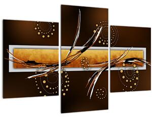 Tablou abstracției - Fluturi (90x60 cm)