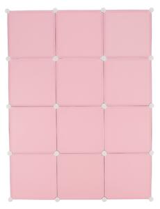 Dulap modular pentru copii Fresh Pink (roz + motiv pentru copii). 1028922