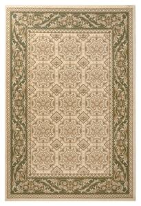 Covor sintetic Atlas 0470-1-41363, Crem/Verde, Oriental
